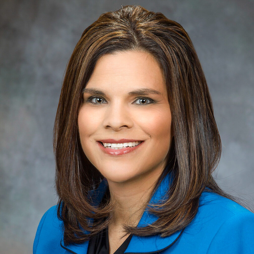Headshot photo of Alice Juarez smiling