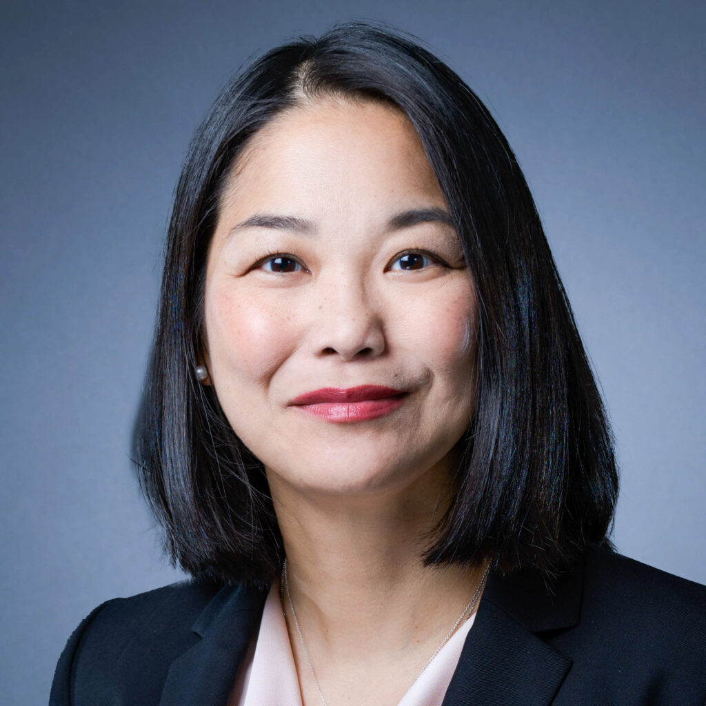 Headshot photo of Irene Oh smiling