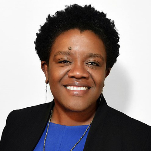 Headshot photo of Michelle Rhone-Collins smiling